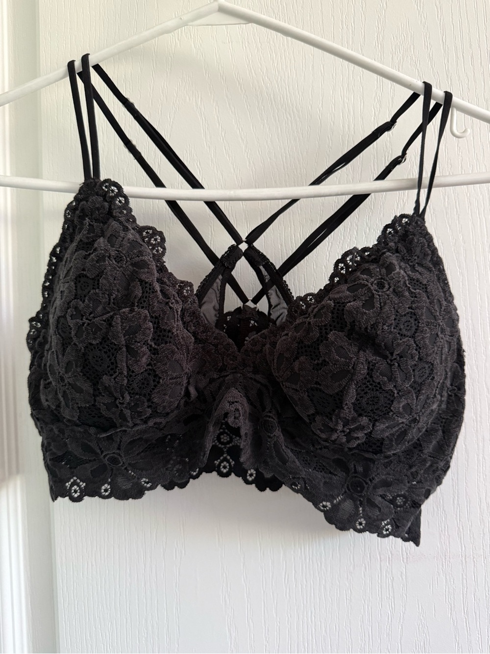 Aerie black lace bralette